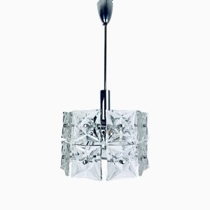 Lámpara de techo de vidrio de Kinkeldey