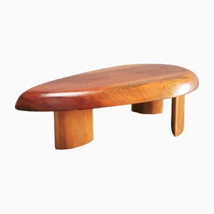 Table Basse Forme Libre dans le style de Charlotte Perriand, France, 1950s