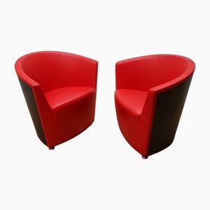 Lounge Chairs by Pietro Arosio for Taccini, Set of 2