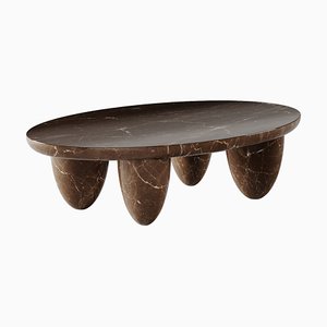 Centre de Table Lunarys Olive Marron par HOMMÉS Studio