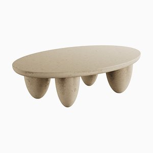 Lunarys Center Table Natural by HOMMÉS Studio