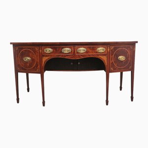 Sideboard aus Mahagoni mit Intarsien, 19. Jh.