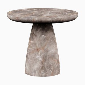 Grande Table d'Appoint Lunarys Fior Di Bosco en Marbre par HOMMÉS Studio