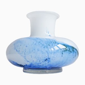 Swirl Art Glass Vase from Michelangelo, 1980s