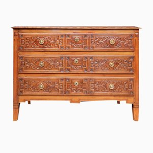 Early 19th Century Louis XVI Style Cherrywood Chest of Drawers