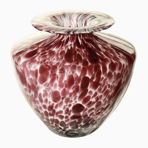 Vaso vintage in vetro di Murano, Italia, anni '70