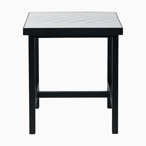 Herringbone Tile Side Table by Warm Nordic
