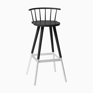 Grand Tabouret de Bar Tupp Noir par Storängen Design