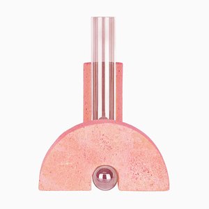 Cochlea Pink Vase by Coki Barbieri