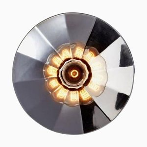 Silberne Fractale Wandlampe von Radar