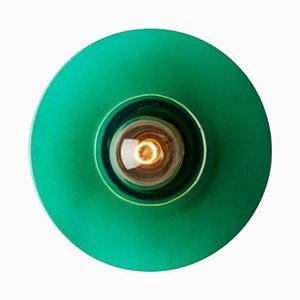 Lámpara de pared Alvéole en verde de Radar