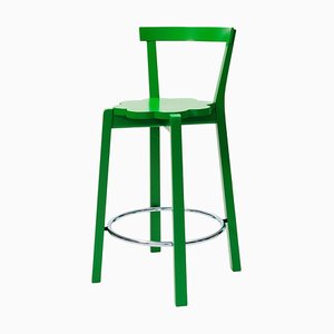 Chaise de Bar Blossom Verte par Storängen Design