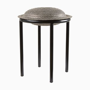 Black Cana Stool by Pauline Deltour