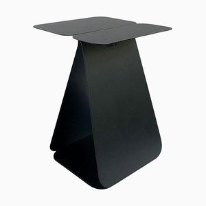 Youmy Rectangular Black Side Table by Mademoiselle Jo