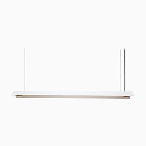 Large Misalliance Ex Pure White Suspended Light by Lexavala