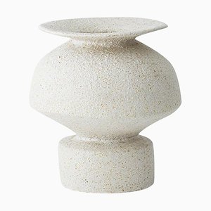 Psycter Stoneware Bone Vase by Raquel Vidal and Pedro Paz