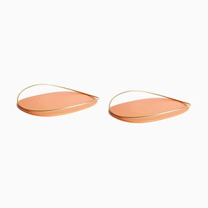 Cotto Touché D Trays by Mason Editions, Set of 2
