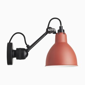 Red Lampe Gras N° 304 Wall Lamp by Bernard-Albin Gras