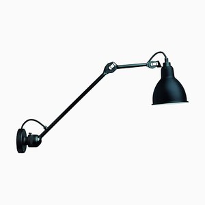 Lámpara de pared Lampe Gras N ° 304 L40 en negro de Bernard-Albin Gras