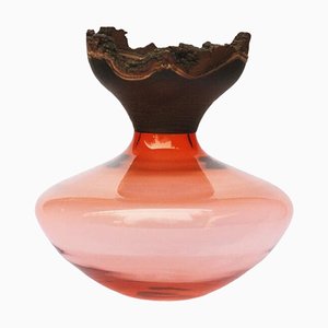 Vase Empilable Peach Bloom par Pia Wüstenberg