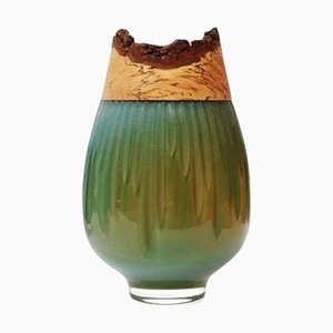 Vase Ocean Frida with Cuts Empilable par Pia Wüstenberg