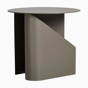 Taupe Sentrum Side Table by Schmahl + Schnippering