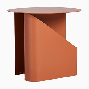 Burn Orange Sentrum Side Table by Schmahl + Schnippering