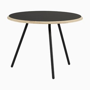 Black Fenix Laminate Soround Coffee Table 75 by Nur Design