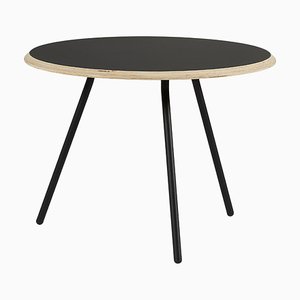 Table Basse Soround 75 Fenix en Stratifié Noir par Nur Design