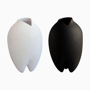 Coffee Sumo Vases Slim by 101 Copenhagen, Set of 2