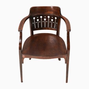 Vienna Secession Model 142 Armchair in Bentwood by Otto Wagner for Thonet, 1900s