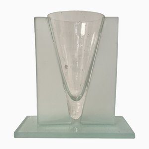 Postmoderne geometrische Vase, 1980er
