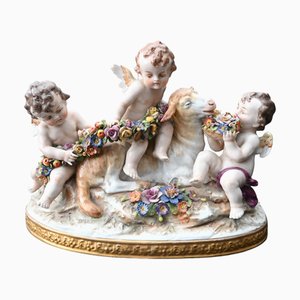 Porcelain Statue from Capodimonte, 1900