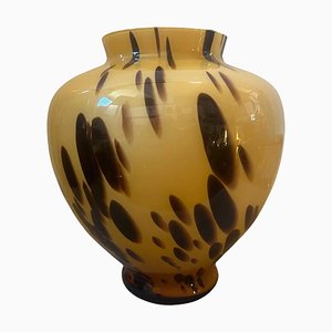 Gefälschte Mid-Century Vase aus Muranoglas in Schildpatt-Optik, 1970er