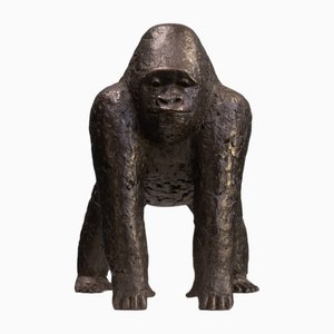 Caroline van Lange, Bokita Monkey, Bronze Sculpture
