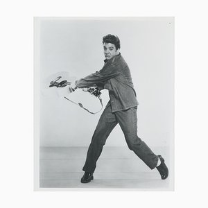 Portrait d'Elvis Presley, XXe siècle, estampe