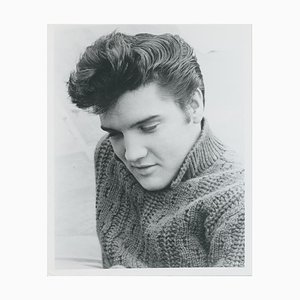 Elvis Presley Portrait, 20. Jahrhundert, Druck