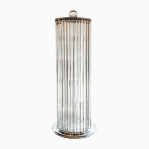 Triedri Säulen Stehlampe aus Muranoglas, 1970er