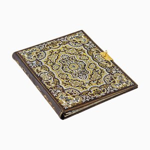 Carpeta de direcciones estilo Boulle, Francia, años 20