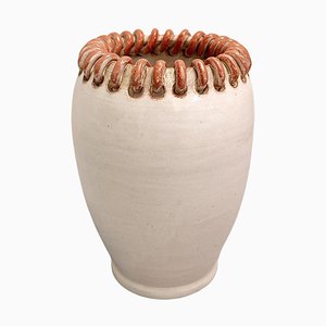 Belgian Ceramic Vase by Alexander, 1950s