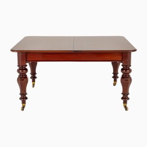 William IV Extendable Dining Table in Mahogany