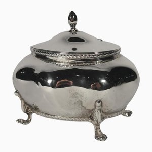 Victorian Silver Caddy Bowl, 1890s
