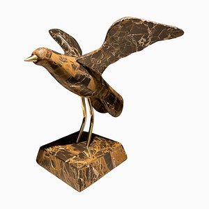 Pájaro de mármol de Maitland Smith, años 80