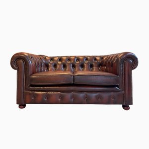 Chesterfield Sofas and Club Armchair, 1972, Set of 3
