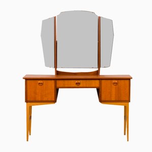 Coiffeuse Scandinave avec Miroirs Ajustables par Steen & Strøms Mobelfabrikk, 1950s