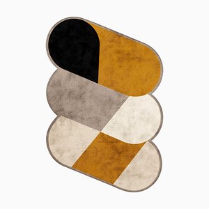 Tapis Shaped 03 Modern Eclectic Rug par TAPIS Studio