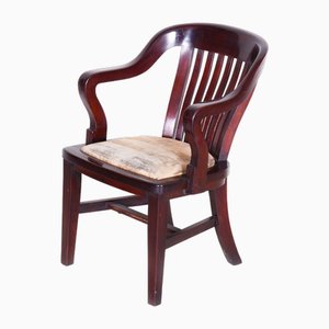 Biedermeier Sessel aus Mahagoni, Deutschland, 1840er