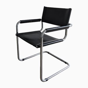 S34 Cantilever Chairs by Mart Stam / Marcel Breuer for Fasem, Italy, 1980s, Set of 6