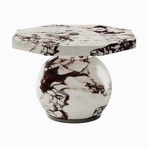 Pollock Side Table in Calacatta Marble by HOMMÉS Studio, 2010s