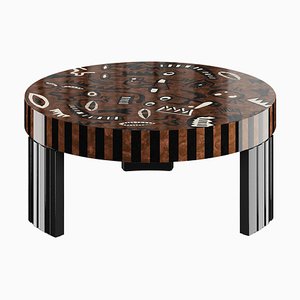 Round Coffee Table in Wood, 2010s